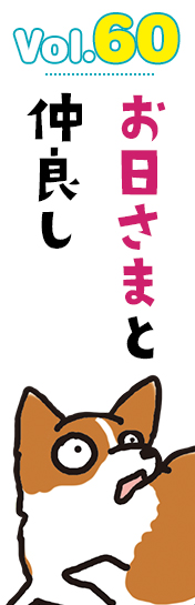 お日さまと仲良し