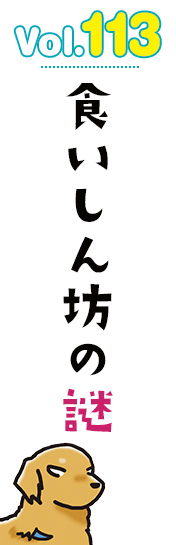 食いしん坊の謎