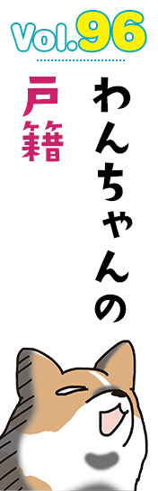 わんちゃんの戸籍