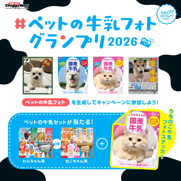 ペットライフのよきパートナー DoggyMan-ドギーマン-
